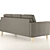 Amika Modern Sofa - 2250*950*900 3D model small image 1