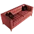 Eichholtz Aldgate Velvet Sofa 3D model small image 5