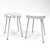 Stylish Redoute Stool: Topim 3D model small image 2