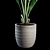 Green Oasis Indoor Plants Set 3D model small image 2