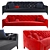 Brando Selva: Stylish 4-Seater Sofa 3D model small image 7