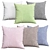 Cosy Dreams: Deluxe Decorative Pillows 3D model small image 1