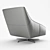Elegant MAXDIVANI GUSCIO Chair 3D model small image 4