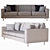 Indivi Sofa: Modern Elegance by BoConcept 3D model small image 3