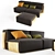 Loom Sofa: Striking Italian Design 3D model small image 1
