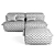 Loom Sofa: Striking Italian Design 3D model small image 5
