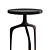 Bronze Bridger Side Table: Elegant and Functional 3D model small image 2