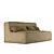 Tommy Milano: Comfortable Folding Sofa 3D model small image 2