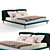 Italian Elegance: Timothy Bed by Meridiani 3D model small image 4