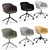 Muuto Fiber Office Armchair 3D model small image 1