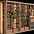 Sleek Wine Cabinet with V-Ray Rendering 3D model small image 2