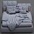 CozyDream Bed Tower 3D model small image 5