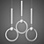 Radiant RING Chandelier - PDL2033 3D model small image 2