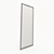 Trapezoidal Ash Frame Mirror 3D model small image 2