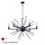 Distinctive Lighting Chandelier 3D model small image 1