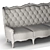 Elegant Classimo Sofa: 3D Model 3D model small image 6