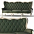 Elegant Classimo Sofa: 3D Model 3D model small image 9