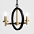 Loft-Concept Angular 2 Chandelier 3D model small image 5