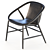 Sleek & Stylish Eve Chair 3D model small image 3