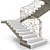 Classic Staircase: Elegant and Versatile 3D model small image 1