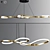 Illuminating Elegance: LED Pendant Chandelier 3D model small image 1