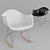 Title: Elegant Leon Rack with High-back Chair Design 3D model small image 1