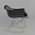 Title: Elegant Leon Rack with High-back Chair Design 3D model small image 4