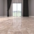 Alpha Beige Marble Floor Set 3D model small image 2