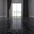 Cosmos Black Marble Floor Set 3D model small image 2