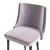 Nobel H-1 Chair Bar: Stylish and Ergonomic Seating 3D model small image 2