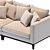 Luxury Principe Sofa 3D model small image 2