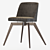 Marta Upholstered Dining Chair 3D model small image 2