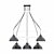 Modern Formula 4 Chandelier - MW-Light 696010808 3D model small image 4