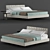 Saba Italia Limes Bed - Sleek and Stylish Modern Design 3D model small image 1