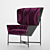 Stylish Urban Chair 3D model small image 7