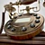 Vintage Rustic Telephone 3D model small image 2