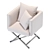 Elegant Dawson Chair: Classic Design 3D model small image 2