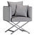 Elegant Dawson Chair: Classic Design 3D model small image 3