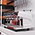 JC Fastfood & Coffee Kiosk 4: Seamless Fastfood Experience 3D model small image 3