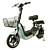 EcoRider Electric Moped 3D model small image 1
