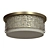 Modern Classic Ceiling Lamp 3D model small image 1