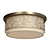 Modern Classic Ceiling Lamp 3D model small image 2