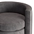 Arcadia Pouf Stool: Sleek and Stylish Seating 3D model small image 3