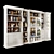 Elegant Selva Arena Bookshelf 3D model small image 2