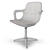 Ergonomic Odger Chair: Modern Anthracite Working Armchair 3D model small image 3