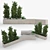 Modern Box Planter - Polys: 926 698 3D model small image 2