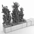 Modern Box Planter - Polys: 926 698 3D model small image 3