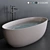 Revolutionary Solid Surface Bathtub 3D model small image 1