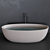 Revolutionary Solid Surface Bathtub 3D model small image 3