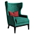 Elegant Furman Chair 3D model small image 3